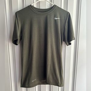 Green Nike Dri-fit t-shirt